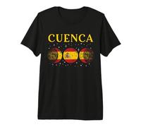 Cuenca Bandera Española Vacaciones España Souvenir Camiseta Premium