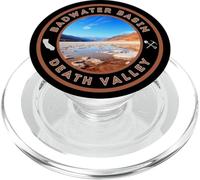 Cuenca de Badwater, Valle de la Muerte, California PopSockets PopGrip para MagSafe