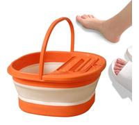 Cuenca De Remojo De Pies - Cubo De Masaje De Baño Plegable - Lavabo De Baño De Remojo Para Pies,Para Hombres Mujeres Mayores Viaje Camping Centro De Spa Hotel Dormitorio