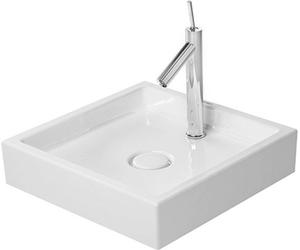 Cuenca superior de Duravit Starck 1, 47cm, pulido, 038747, sin agujero para el grifo, 03874700281, Color: Blanco con Wondergliss