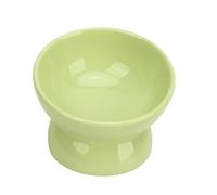 Cuenco Alimentador para Mascotas, Cuencos de Agua Elevados Inclinados y Elevados de Cerámica para Comida para Gatos, Protege a las Mascotas a Prueba de Deslizamiento Cervical
