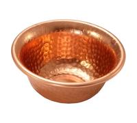 Cuenco Budista de Cobre Vaso para de Agua Recipiente Ornamental Copa Sagrada Resistente Adecuado para Regalo Uso en Altar Decoración de Escrit, 9cmx9cmx4cm
