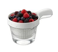 Cuenco colador lavable, cesta de doble capa, colador de verduras extraíble con drenaje integrado, de gestión de humedad de alto rendimiento para cocina, accesorios para alimentos de ca