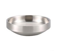 Cuenco coreano de acero inoxidable 304 seguro y práctico para arroz y cocina casera (11,5 cm)