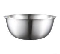 Cuenco de acero inoxidable con escala de medición, cuenco de acero 316 para hornear ensaladas, amasar masa, cocina, 25 cm (22 cm)