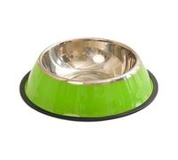 Cuenco De Acero Inoxidable Para Mascotas - Platos De Comida Para, Perros De Acero Inoxidable | Figura Cuenco De Alimentación De Metal Para Mascotas | Cuenco De Comida