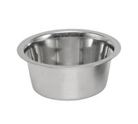 Nobby - Cuenco de acero inoxidable, diametro 25 cm, 2.5 L