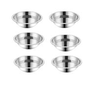 Cuenco de acero inoxidable pesado para gatos y perros con función antideslizante que se rompe para una alimentación segura, fácil de limpiar, cuenco antideslizante para mascotas