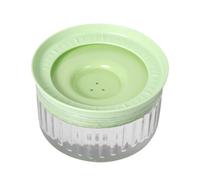 Cuenco de agua a prueba de fugas de 18 ml, cuenco flotante para gatos con liberación lenta de agua, para razas de gatos a las que les gusta derramar, así como para los propietarios de gatos que tienen