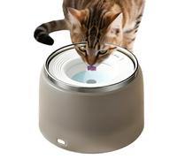 Cuenco de Agua Antisalpicaduras para Perros Disco Flotante Antideslizante