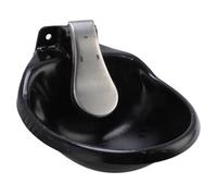 Cuenco de agua automático de acero grueso de gran capacidad para ganado, fuente de agua potable para caballo, cabra, oveja, ganado