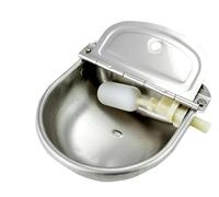 Cuenco de agua automático de acero inoxidable con válvula flotante, para ganado, cerdos y caballos