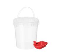 Cuenco de Agua automático para Mascotas, 8L / 10L, para Gatos y Perros, contenedor a Prueba de derrames para Pollos, pájaros, patitos, Fuente Interior para Mascotas