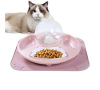 Cuenco de agua para alimentos y chat - Cuenco de con de llenado automático | Cuenco no deslizante, dispensador de agua para gatitos