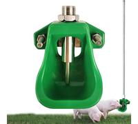 Cuenco de agua para animales, comedero automático para ovejas y cabras | Cuenco de agua potable de acero inoxidable, dispensador de agua de alto rendimiento, sistema de riego automático humanizado