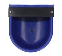 Cuenco de Agua para Ganado, Comedero de Agua para Ganado de Granja, Bebedero de Agua para Pollos, Conejos, Vacas y Otros Animales (Azul Oscuro)