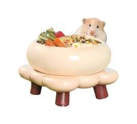 Cuenco de agua para hámster - Contenedor de alimentos antimordeduras para animales pequeños, cuenco de baño para pequeños animales - para jerbos degas hurones ardillas chinchillas