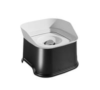 Cuenco de agua para perro, antiasfixia, para viaje, para mascotas, fácil de limpiar, dispensador de mascotas de viaje de 1 L/2 L de capacidad