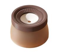 Cuenco de agua para perros a prueba de derrames, cuenco impermeable de 1200 ml para cachorros, gran capacidad con función de disco flotante, para interiores, exteriores, viajes, jaula, 6.7 x