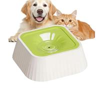 Cuenco de Agua para Perros a Prueba de derrames - Dispensador sin de 37 oz y 1100 ml, Base Antideslizante de Gran Capacidad, diseño de Agarre Seguro antisalpicaduras | Plato para Beber para cach