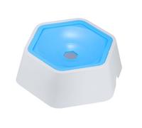 Cuenco de Agua para Perros Bebedero para Mascotas de 800 ml con Bandeja | Tazón de Agua para Cachorros de Hogar para Interior Salón Casa de Vacaciones Viaje Fin de Semana Patio Trasero