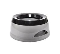 Cuenco de agua para perros de 750 ml, dispensador de mascotas a prueba de alimentadores lentos, vehículo de viaje para coche, sin gatos, dispensador de agua para perros, para vehículos, viajes, jaulas