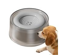 Cuenco de agua para perros, diseño de disco flotante, mil doscientos, de alimentación lenta, estructura a prueba de derrames, plato de hidratación para mascotas, cuenco apto para viajes, uso