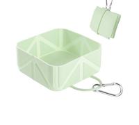 Cuenco de Agua para Perros Plegable - Alimentador De Comida Plegable para Mascotas,Bebedero Portátil 500 ml para Viajes Senderismo Acampada Playa Paseos Bote Camping