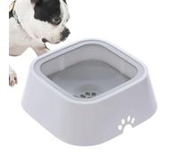 Cuenco de Agua para Perros, sin derrames, dispensador de Agua para Mascotas, a Prueba de Humedad, Plato para Beber para Perros, Antideslizante para Perros Grandes y Gatos