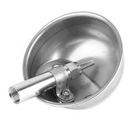 Cuenco de Agua Potable para Cerdos Grueso de 13CM, automático de Agua para Cerdos de Acero Inoxidable, Suministros agrícolas