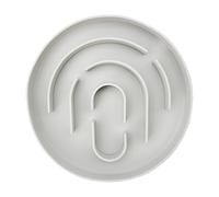 Cuenco de alimentación lenta para gatos, cuenco de comida para mascotas, plato de silicona en forma de laberinto, soporte de alimentos a prueba de derrames para animales pequeños, medianos y grandes