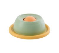 ＡＷＨＡＯ Cuenco de Alimentación Lenta para Gatos de Razas Pequeñas, Medianas Y Grandes: Antideslizante, Lavable Y Práctico, Verde