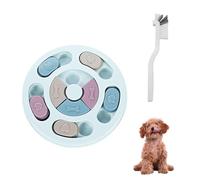 Cuenco de Alimentación Lenta para Mascotas, Cepillo para Codos, Caja de Comida, Juguete Educativo para Perros, Placa de Alimentación Lenta