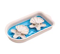 Cuenco de alimentación Lenta para Mascotas, Doble, Bandeja de Tratamiento antigolpes, diseño de Laberinto, Cuenco antichoking con Base Estable, alimentador de Control de porciones para Perros