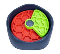 Cuenco de alimentación Lenta para Perros, Bandeja de Laberinto antiasfixia, rotación de 3 Capas, alimentador Lento para Gatos, para Razas pequeñas, Medianas y Grandes, Cachorros, aburrimiento