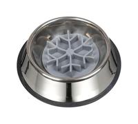 Cuenco de alimentación lenta para perros, cuencos de alimentación de rompecabezas para perros, antideslizante de grado alimenticio, apto para lavavajillas, cuenco de comida rápida para perros que