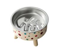 Cuenco de alimentación lenta para perros de acero inoxidable para lamer
