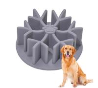 Cuenco de alimentación lenta para perros | Inserto de cuenco de silicona de alimenticio | Lavable a máquina, no asfixia, diseño de succión fuerte para cachorros, , mascotas