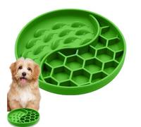 Cuenco de alimentación lenta para perros, plato de silicona antideslizante para rompecabezas | Platos para perros para ralentizar la alimentación, para gatitos pequeños, medianos y grandes, para el