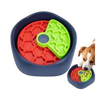Cuenco de alimentación Lenta para Perros, Plato Interactivo Antideslizante, rotación de 3 Capas, Laberinto antiasfixia, Cuenco de Comida para Perros, para Aperitivos, Cachorros, Entrenamiento