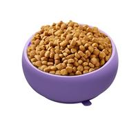 Cuenco de alimentación lenta para perros - Silicona antichoking Non-Slip Dish for Small Medium Pets | Flexible Food Puzzle Bowl, Encourages Healthy Eating, Indoor Outdoor Enrichment Feeding Training