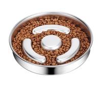 Cuenco de alimentación para perros, cuencos de acero inoxidable, cuencos antideslizantes para perros, cuenco antiasfixia, cuenco de agua para comer sano, diseño de detener el abultamiento, suministros