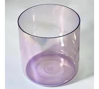 Cuenco De Alquimia De Cristal De Cuarzo Púrpura Transparente, Cuenco De Sonido Con Junta Tórica De Mazo Y Estuche De Transporte, For Curación Y Meditación Con Sonido, Reducción Del Estrés (Color : 7