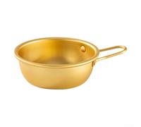 Cuenco de aluminio ligero para actividades al aire libre, incluyendo para picnic, barbacoa, camping y uso en interiores en restaurantes y cocinas domésticas (cuenco A, 13,5 cm)