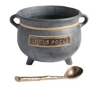 Cuenco de aperitivos genérico, Witch Cauldron, postre con 7.87x6.3x5.91in Size, Halloween Display for Restaurant, Picnic, Catering, Truck, Living Room, Counter, Buffet, Kitchen, Food, Gathering