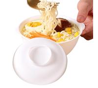 Cuenco de apto para microondas | Cuenco de sopa para con tapa, resistente al calor, fideos de gran capacidad para apartamentos, oficinas, dormitorio universitario