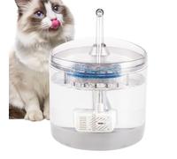 Cuenco De Automático | Dispensador De Transparente éctrico Silencioso De 2 Modos Automático De 1,5 L | Fuente para Beber con Dispensador De para Perros | para Salón, Garaje,