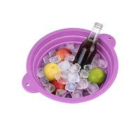 Cuenco De Baño Facial con Hielo Herramienta SPA Silicona Plegable