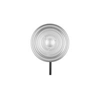 Cuenco de belleza ondulado plateado 55 cm Quadralite Wave Beauty Dish Silver 55cm ||| Reflector de Foto Studio Disting Retrato Mode