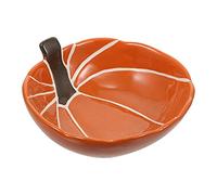 Cuenco de calabaza para caramelos, plato de cerámica para Halloween con diseño de caldero, soporte festivo para regalos de fiesta, servir truco o trato para decoración del hogar